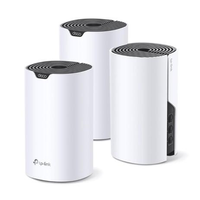 Imagem da oferta Kit Roteador TP-Link Deco S7 Wi-Fi Gigabit Ethernet AC 1900 Dual-Band 3 Pack - Deco S7(3-pack)