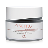 Imagem da oferta Gel Creme Antissinais 30+ Noite Renovação e Energia Chronos 40 g