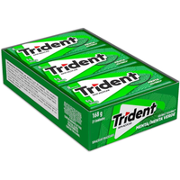 Imagem da oferta Chiclete Trident Menta sem Açúcar - Caixa com 21 Unidades de 8G