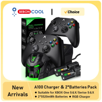 Imagem da oferta Dock Carregadora Para Controles Xbox + 2 Baterias Beboncool A100