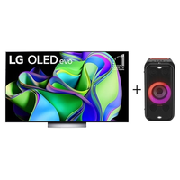 Imagem da oferta Comprar Combo Smart TV LG OLED evo C3 65 polegadas 4K 2023 + Caixa De Som Portátil LG Xboom Partybox XL5 - OLED65C3.XL