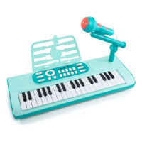 Imagem da oferta Teclado Musical Eletrônico Multifuncional Com Microfone