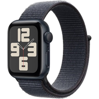 Imagem da oferta Apple Watch SE GPS Caixa meia-noite de alumínio 40 mm Pulseira loop esportiva tinto