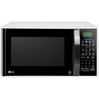 Imagem da oferta Micro-ondas LG 30L Solo MS3091BC Branco e Preto