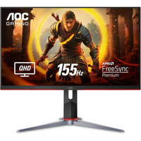 Imagem da oferta Monitor Gamer AOC HERO QUAD 27" 155Hz QHD 1440p 1ms AMD FreeSync Q27G2