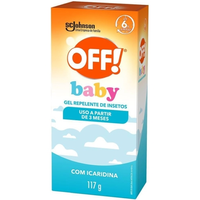 Imagem da oferta Repelente OFF! Baby Bebe de Mosquitos e Insetos com Icaridina Loção em Gel 117g