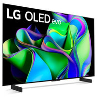 Imagem da oferta Smart TV 4K LG Oled Evo 42" Bluetooth 120Hz ThinQ AI G-Sync FreeSync Alexa e Wi-Fi - OLED42C3PSA