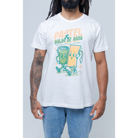 Imagem da oferta Camiseta Mais Que Amigos Pastel e Caldo de Cana Chico Rei - Unissex