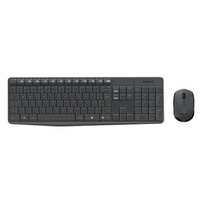 Imagem da oferta Combo Teclado e Mouse sem fio Logitech MK235 com Conexão USB Pilhas Inclusas e Layout ABNT2 - 920-007903