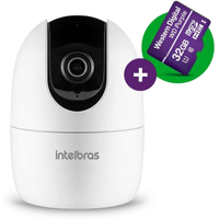 Imagem da oferta Câmera de Vídeo Inteligente Wi-Fi com MicroSD 32GB 360º iM4 C Branco Intelbras