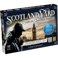 Imagem da oferta Jogo de Tabuleiro Scotland Yard: O Jogo do Sherlock Holmes - Grow