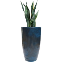 Imagem da oferta Vaso para Plantas em Polietileno Marmorizado Liso Premium Tamanhos N 2 (AZUL)