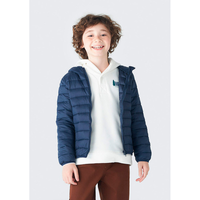 Imagem da oferta Jaqueta Puffer Infantil Unissex Com Capuz -  Store