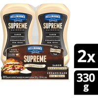 Imagem da oferta 2 Unidades Maionese Hellmann's Supreme Squeeze - 330g