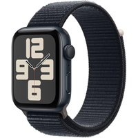 Imagem da oferta Apple Watch SE GPS Caixa meia-noite de alumínio 44 mm Pulseira esportiva meia-noite P/M