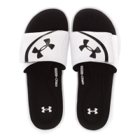 Imagem da oferta Chinelo Sandália Slide Velcro Ortopédico Under Armour Ignite - Tam 38