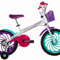 Imagem da oferta Bicicleta Infantil Aro 16 Caloi Ceci - Freios Cantilever e Tambor