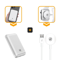 Imagem da oferta Kit Carregador Portátil Nano Snap Wireless + Carregador Universal para Apple Watch - Gshield