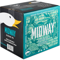 Imagem da oferta Pack de Goose Island Midway Nacional 355ML 12 Unidades