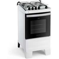 Imagem da oferta Fogão 4 Bocas Branco com Mesa Inox Atlas Agile Up Bivolt