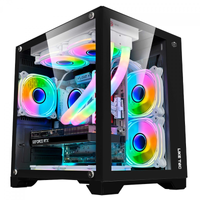 Imagem da oferta Gabinete Gamer Liketec Dasha Mid Tower Vidro Temperado M-ATX Black Sem Fonte Sem Fan LC-CB2X2-DASHA-2038