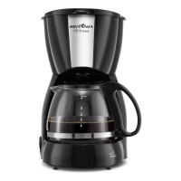 Imagem da oferta Cafeteira Britânia Cp15 Vidro Preto Com Inox 127V