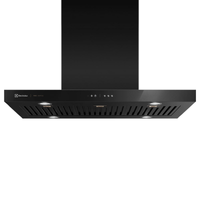 Imagem da oferta Coifa de Ilha Electrolux 90cm Preta Pro Series com Painel Touch e Filtro Baffle (90CIV)