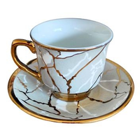 Imagem da oferta Conjunto De 12 Peças Linha Premium De Café De Porcelana Chinesa