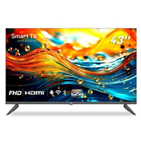 Imagem da oferta Smart TV 43" HQ Full HD HDR tela sem bordas Android 11 design Slim Processador Quad Core Espelhamento de tela HQSTV43N