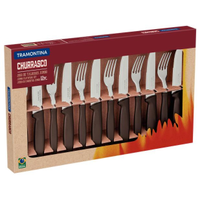 Imagem da oferta Kit Churrasco Tramontina Plenus Jumbo - 12 Peças