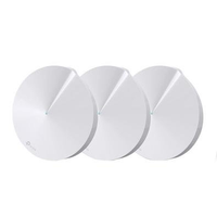 Imagem da oferta Roteador TP-Link Deco M5 Gigabit Ethernet AC1300 10/100/1000MBbs Dual Band 2.4/5GHz 4 Antenas Branco - 3 Unidades