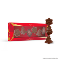 Imagem da oferta Mini Coleção Figuras Natalinas ao Leite 60G - Home - Chocolates Doces Finos Trufas e mais na Loja