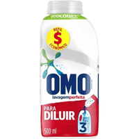 Imagem da oferta OMO Lavagem Perfeita Para Diluir - Sabão Liquido Concentrado 500Ml