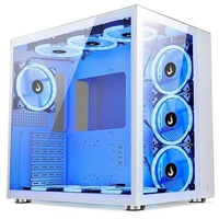 Imagem da oferta Gabinete Gamer Rise Mode Galaxy Glass Standard Mid Tower Lateral e Frontal em Vidro Temperado Sem Fans Branco - RM-GA-GGST-FW