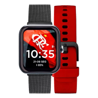 Imagem da oferta Relógio Pulso Smartwatch Technos Connect Flamengo - Tmaxag/7r