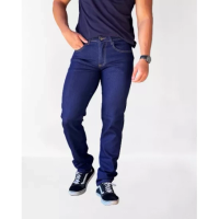 Imagem da oferta Calça Masculina Jeans Reforçada Com Elastano Tecido Premium