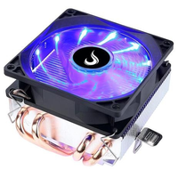 Imagem da oferta Air Cooler Gamer Rise Mode X5 LED Azul AMD/Intel 120mm Preto - RM-ACX-05-BB