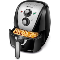 Imagem da oferta Fritadeira Sem Óleo Air Fryer 4L Mondial Preto/Inox 1500W 220V - AFN-40-BI