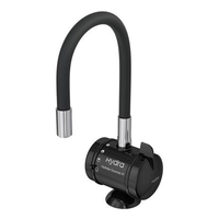 Imagem da oferta Torneira Elétrica Hydra Hydralar Gourmet 4t de Bancada Preta 127V