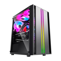 Imagem da oferta Gabinete Gamer Bluecase BG-034 Pulse Mid Tower RGB ATX Lateral em Vidro Temperado Preto - BG034BX