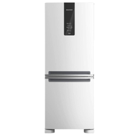 Imagem da oferta Geladeira Brastemp BRE57FB Frost Free Inverse com Painel Digital e Turbo Ice Branca 447L - 110V