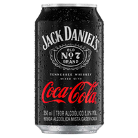 Imagem da oferta Bebida Mista Alcoólica Gaseificada Old No 7 Jack Daniel's e Coca-Cola - 350ml