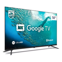 Imagem da oferta Smart Tv Philips 50 4k 50pug7019 Google Tv Comando De Voz