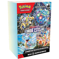 Imagem da oferta Pokémon TCG Mini Display Escarlate E Violeta 7 Coroa Estelar