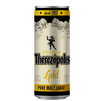 Imagem da oferta Cerveja Lager Puro Malte Gold Therezópolis Lata 350ml