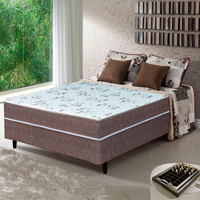 Imagem da oferta Cama Box Conjugada Casal Umaflex New Florença com Molas Ensacadas 55x138x188cm