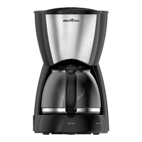 Imagem da oferta Cafeteira Elétrica Britânia BCF32A 30 xícaras - Preto e Inox - 110V