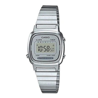 Imagem da oferta Relógio Feminino Prata Casio Mini LA670WA-7DF Digital Vintage