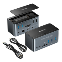 Imagem da oferta HUB BlitzWolf 18 em 1 USB tipo C VGA com extensor - BW-TH13