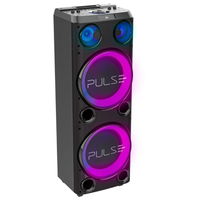 Imagem da oferta Torre de Som Pulse Double SP508 com Bluetooth USB e Iluminação LED - 2300W